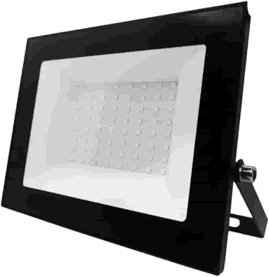 Refletor LED 200W Holofote Bivolt Branco Frio IP66 SMD à Prova D'Água, Luz Alta Potência para Fachadas, Jardins, Piscinas, Eventos, Iluminação Moderna, Eficiente e Econômica - Linha Premium SellXpert