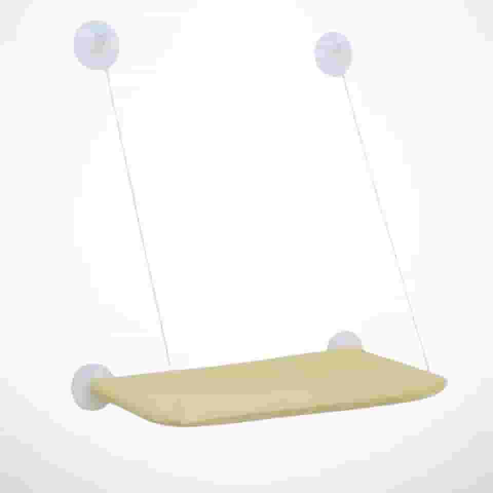 Cama de Janela Suspensa para Gatos Pet Caminha Prateleira Suspensa com Ventosa até 20kg