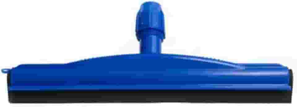 Rodo Bralimpia 55cm Azul com Rosca e Borracha Dupla Expandida Secagem Rápida e Eficiente Compatível com Cabos 22mm Resistente e Prático para Pisos Residenciais e Comerciais (Sem Cabo)