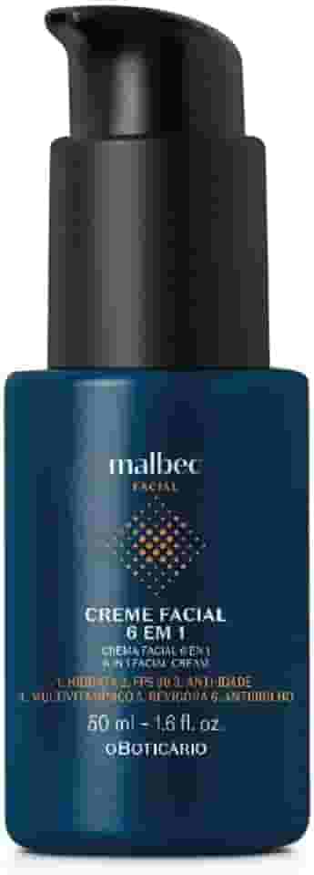 Malbec Club Creme Hidratante Facial Homem Anti-Idade 30 FPS 50ml