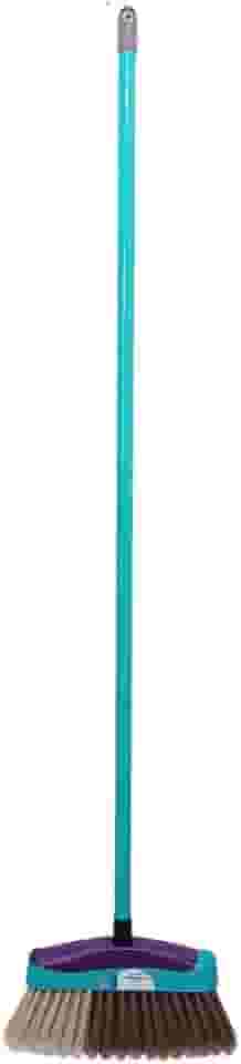 Vassoura para Porcelanato Clean com Cabo de Madeira 1,20m – Cerdas Macias para Limpeza Delicada de Pisos