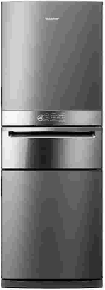 Geladeira Brastemp Inverse 3 Frost Free 419 litros cor Inox com Freeze Control Pro-BRY59CK 110V