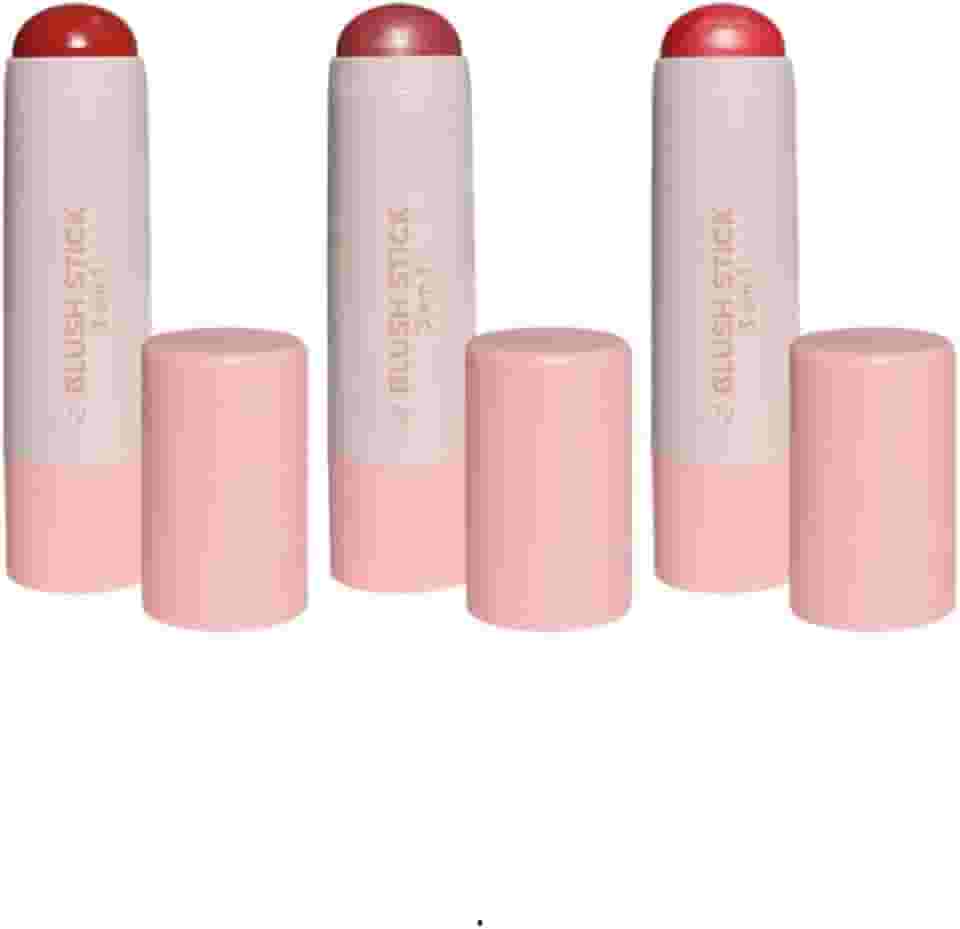 Blush Stick Multiuso 3 em 1, 7g, Cremoso, Alta Pigmentação, Maquiagem (04, Padrão)