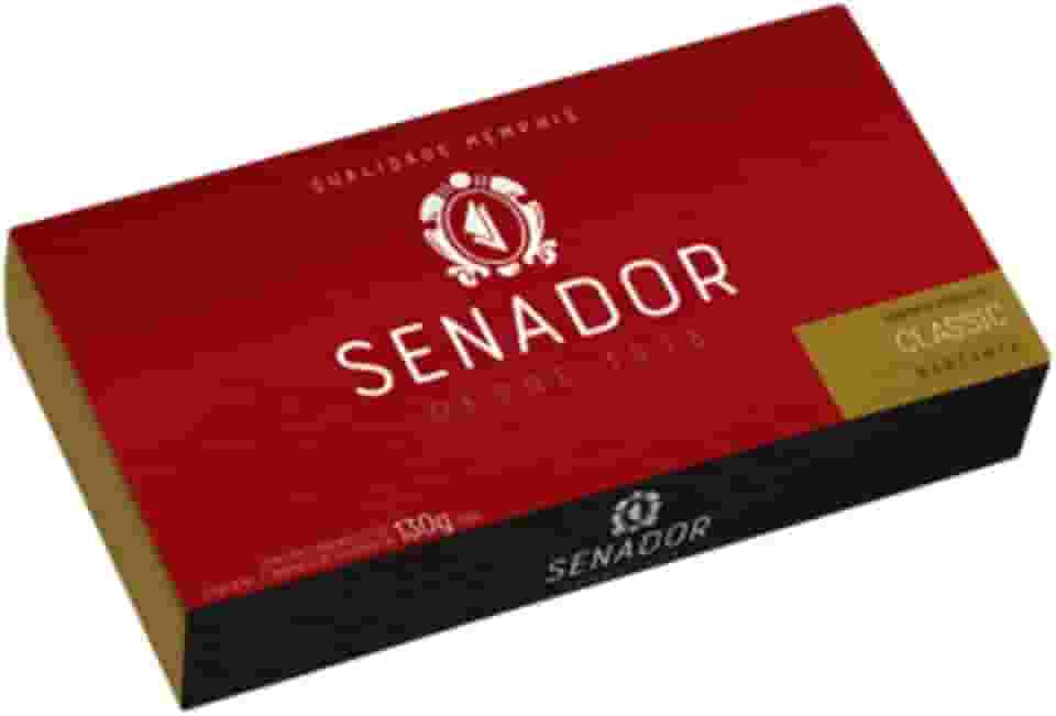Senador Estojo Com 3 Sabonetes Classic De 130G Cada.