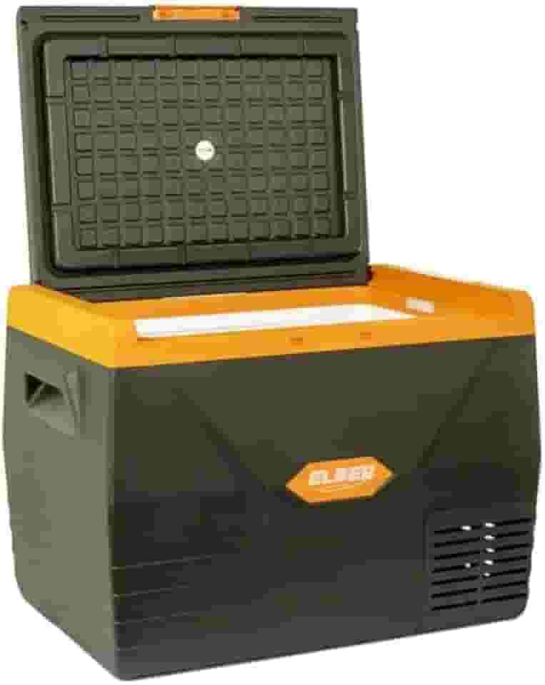 Geladeira Portátil Elber Black Line 65 Litros Preta 12v 24v - Caminhão Camping Motorhome
