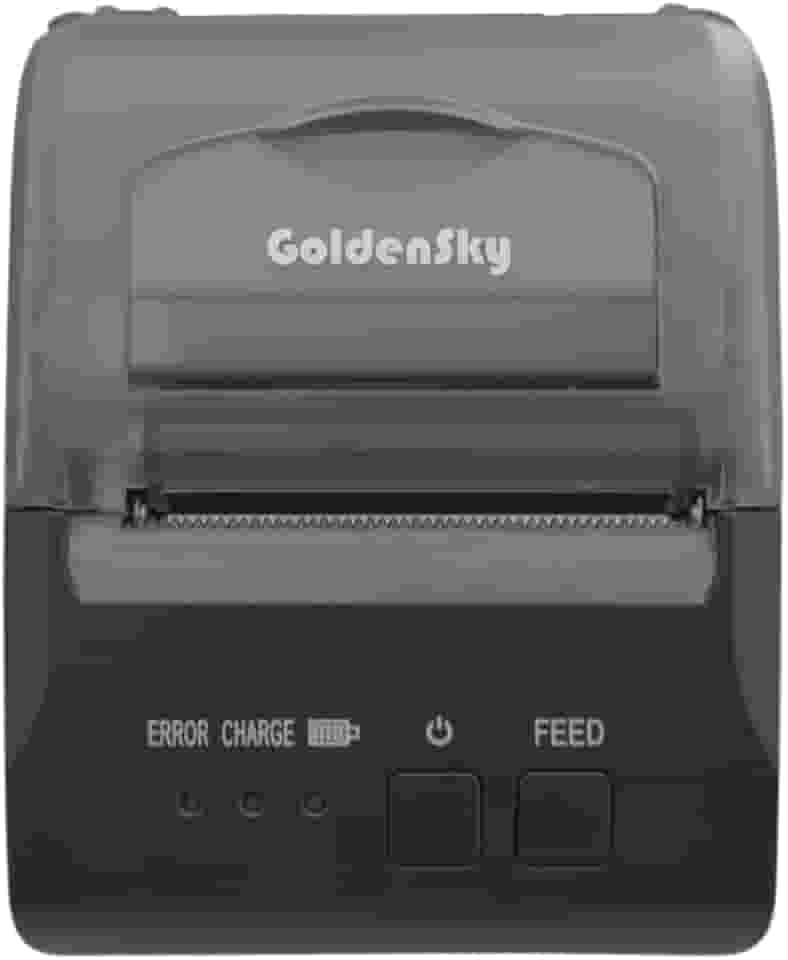 Mini Impressora Goldensky Térmica Portátil 58mm Bluetooth Sem Fio Compatível com Celular ou Computador (MTP 5S)