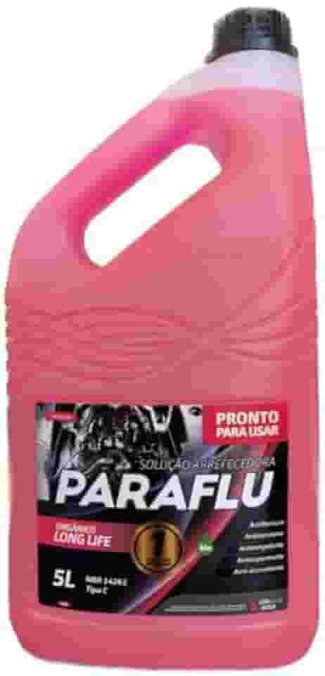 Aditivo de Radiador Pronto para Uso 5 Litros Rosa por Paraflu