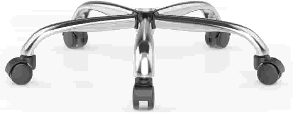 Base Estrela Gamer Presidente em Aço para Cadeira com Rodízios em Nylon 325 mm