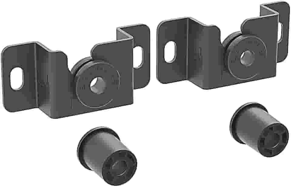 Suporte Fixo Universal de Parede, Capacidade até 100 kg Padrão VESA 75x75 a 800x400mm, TVs 14" a 100", Preto, UNI100, ELG