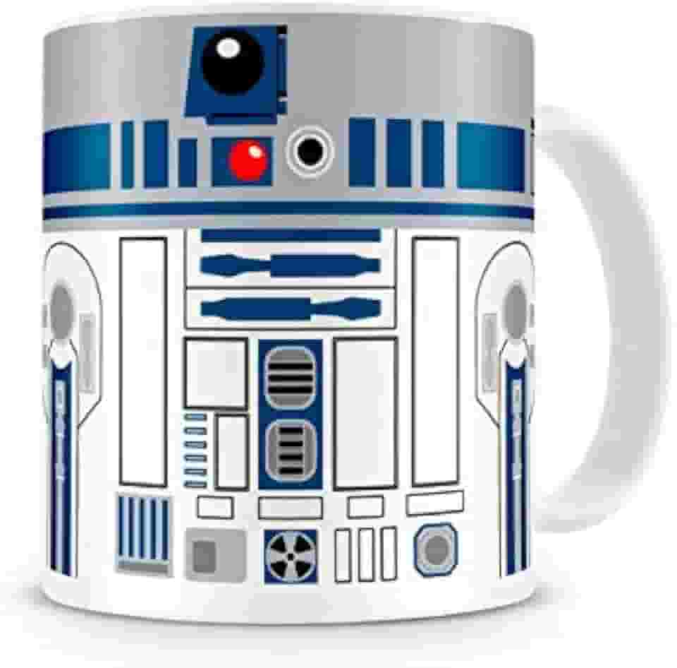 Artgeek Caneca Star Wars R2D2 Azul 325 ml Cil�ndrica Resistente � Quebra