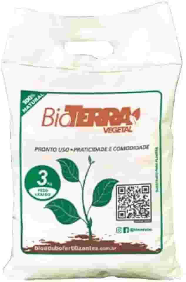 Terra Preta Substrato Vegetal Pronto 3 Kg