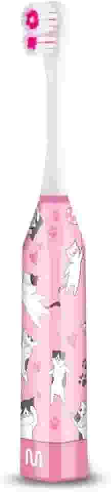 Escova Dental Elétrica Infantil - Kids Health Pro - Gatinho - Multi Saúde - HC155