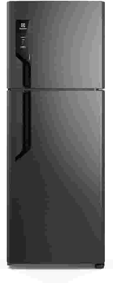 Geladeira Electrolux Frost Free 480L Efficient AutoSense Duplex Black Inox Look (TF71B) 127V