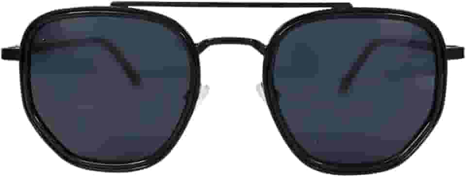 Óculos de Sol Hexagonal Modelo Chicago Proteção UV400 em Acetato Italiano Estilo Moderno Unissex Masculino Feminino - Cacife Brand