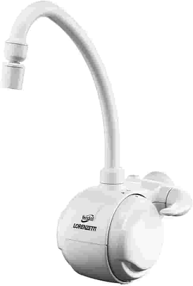 Torneira Elétrica Versátil 220V 5500W, LORENZETTI, 7550023, Branco, Pequeno