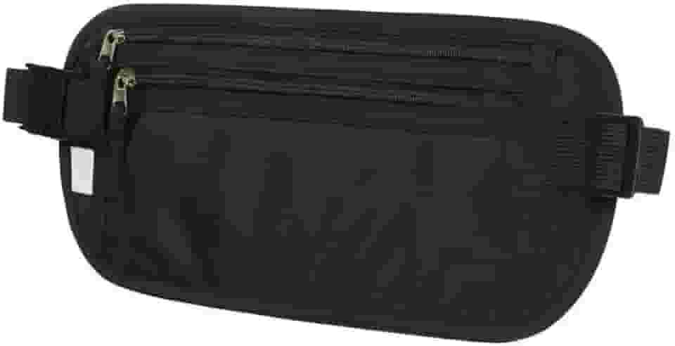 Pochete Doleira Discreta Antifurto Para Viagem Impermeável Com Ajuste de Cintura e Múltiplos Compartimentos E-ShopCenter