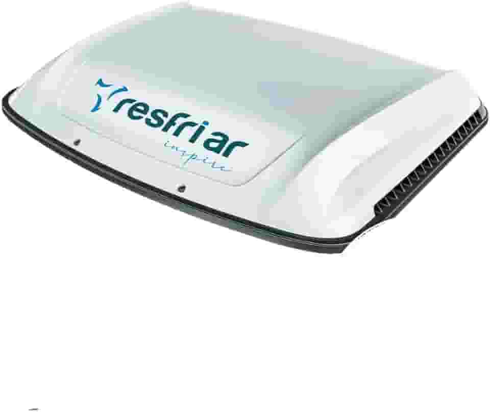 Climatizador de Ar Caminhão Série 8 com Controle e App Branco Mercedes 1113 608 Cargo 12v - Resfriar