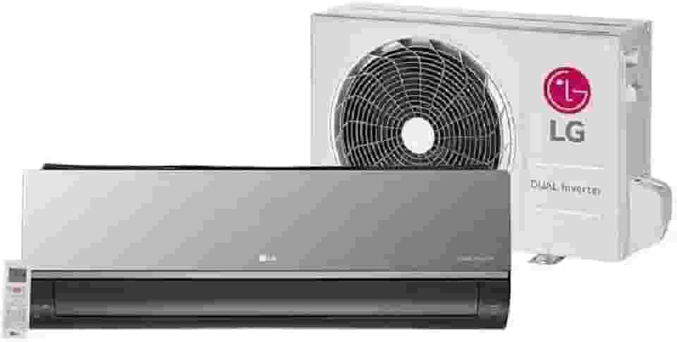 Ar Condicionado Split Hi Wall Inverter LG Artcool 18000 BTU/h Quente e Frio S3-W18KLR7A – 220 Volts