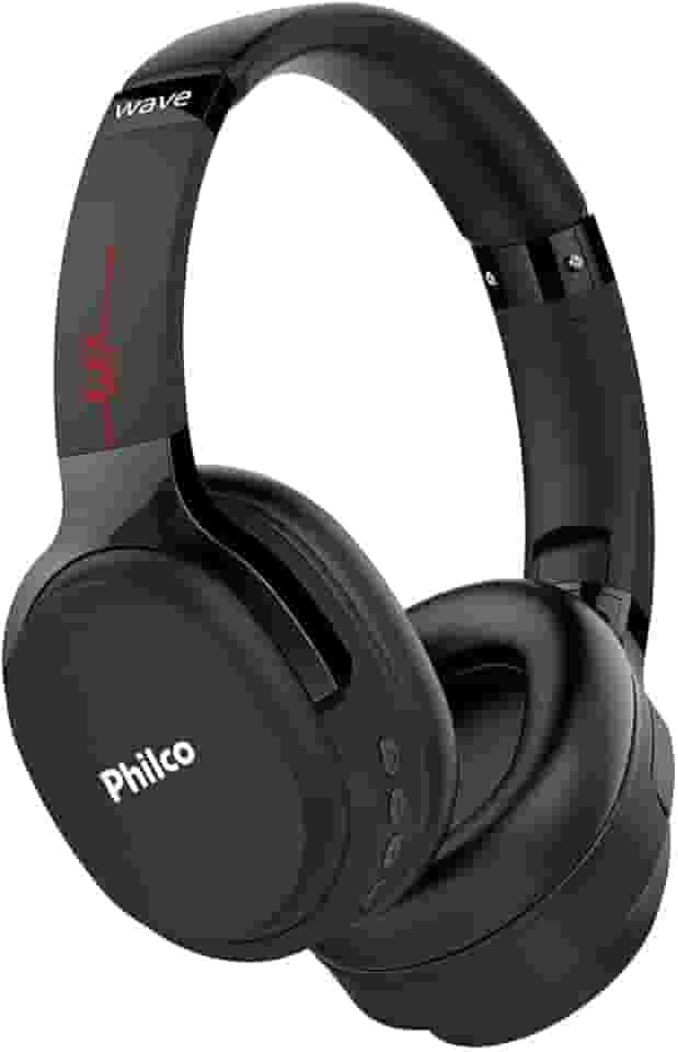 Fone de ouvido, Conexão Bluetooth 5.0, 150mW, Concha almofadada, PFO01BTP, Preto, Philco