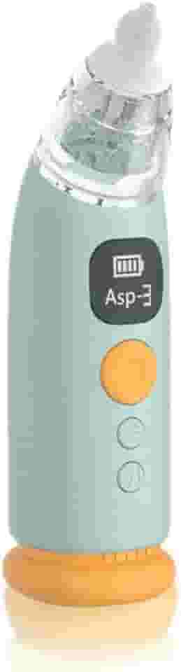 Sugador Aspirador Nasal Elétrico Recarregável 3 Modos Bebê Criança (Azul)