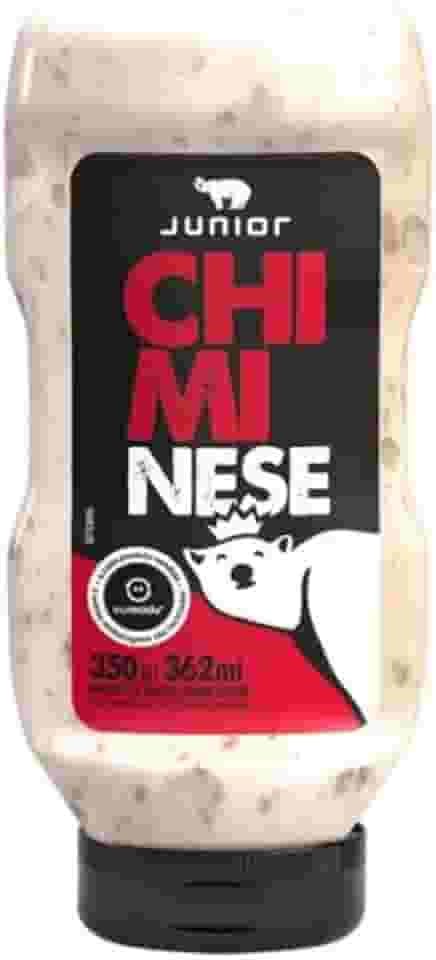 Maionese Chiminese Junior Temperada Com Chimichurri Frasco 350g