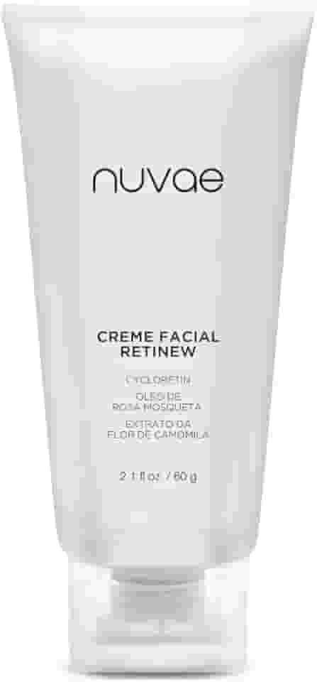 Creme Facial Anti-idade Nuvae Retinew Com Cycloretin, Óleo de Rosa Mosqueta, Extrato da Flor de Camomila