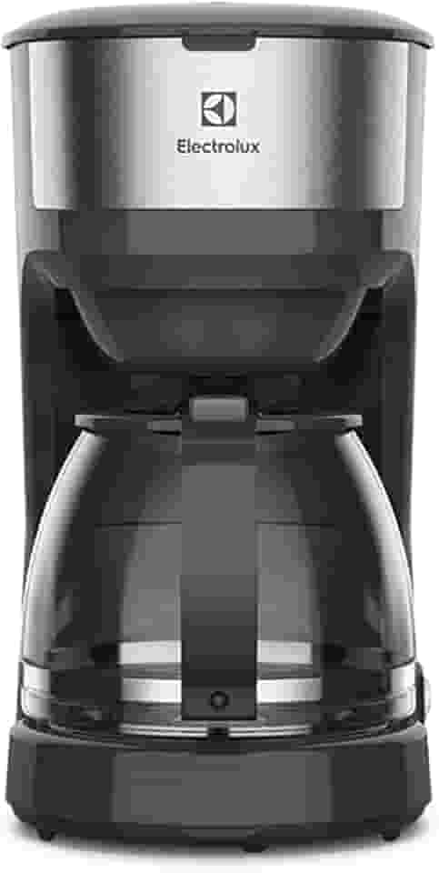 Cafeteira Elétrica Electrolux inox filtro permanente removivel sistema corta pingos capacidade 1,2L 30 xicaras função manter aquecido ECM20 127v