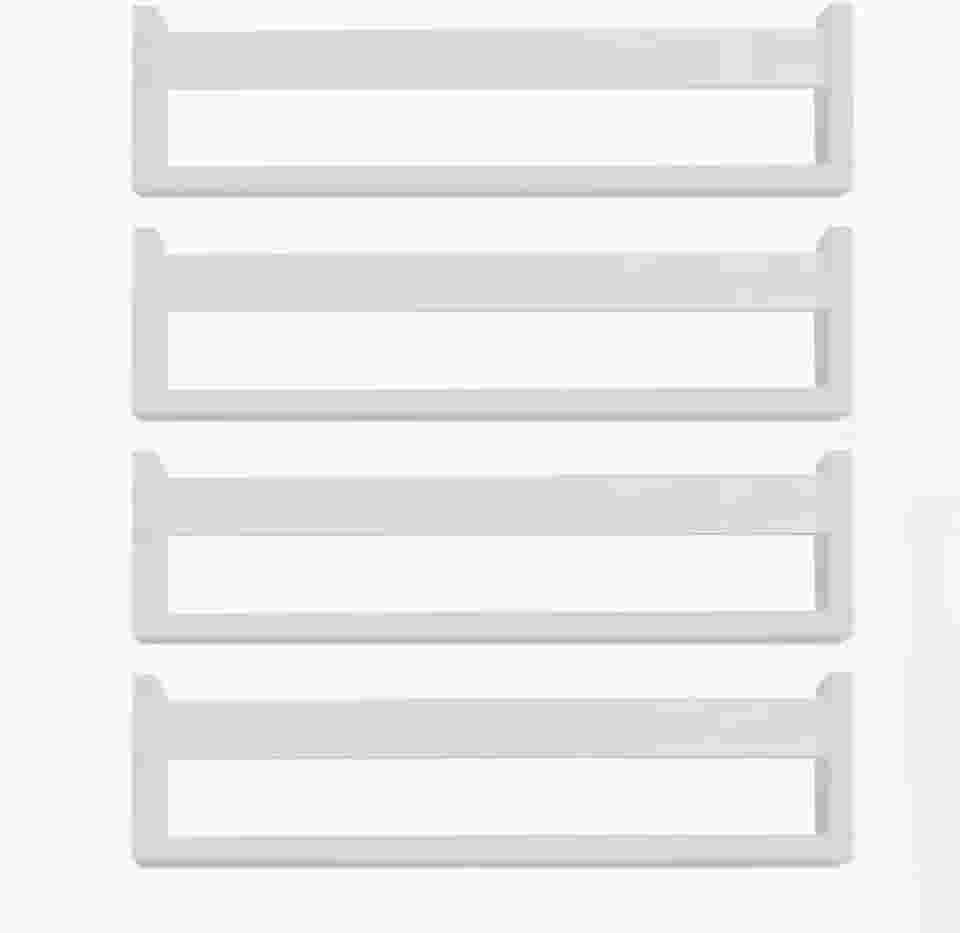 4 Prateleiras Revisteiro para Livros Infantis 45x12x11,5cm