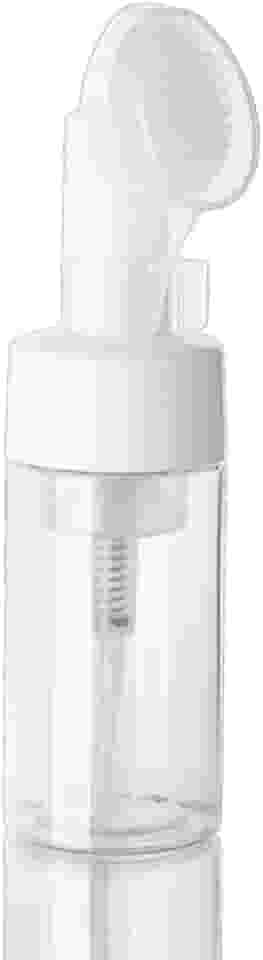 Frasco Pump Espumador 100ml Com Escova De Silicone Para SkinCare