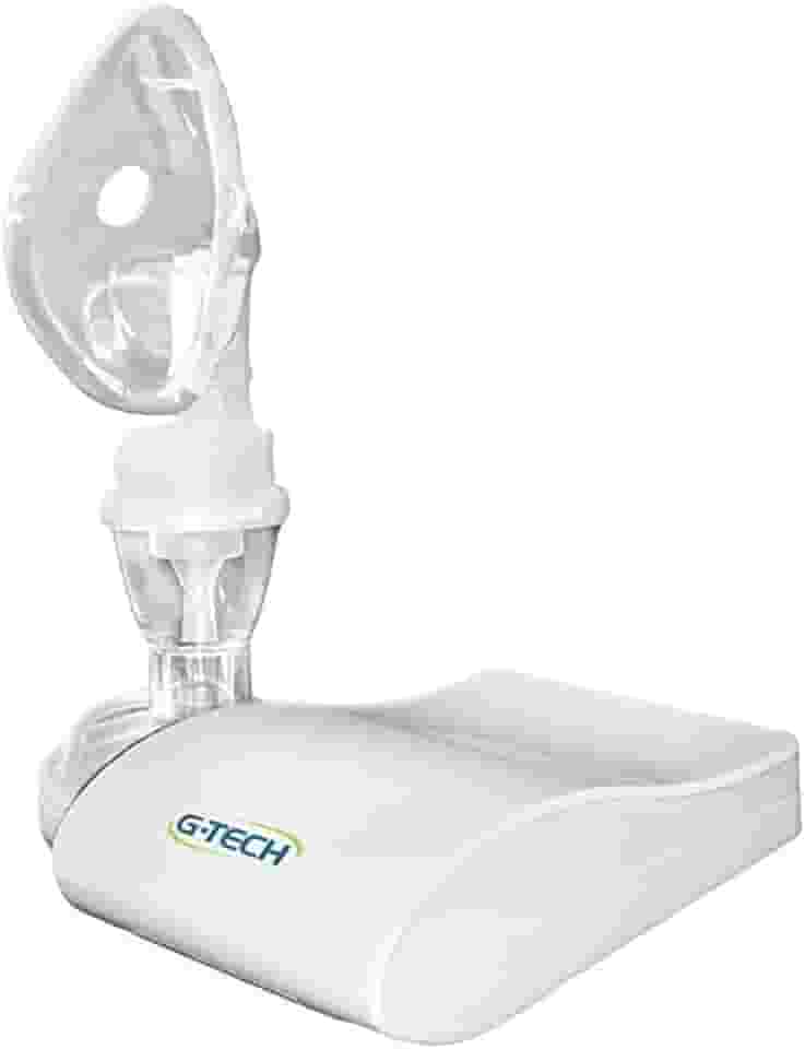 Nebulizador Inalador Compressor Compacto Infantil e Adulto G-tech Bivolt