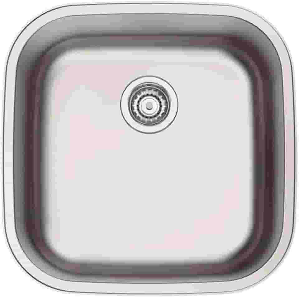 Cuba Tramontina Aria Maxi 40 BS Prime em Aço Inox Acetinado 40 x 40 x 20 cm com Válvula