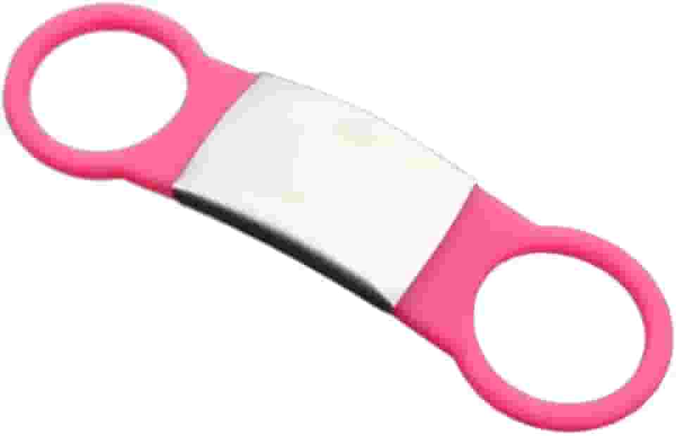 Genérico - Plaquinha Pingente de Identificação Personalizada Pet Cachorro Gato Coleira Rosa 1 Unidade