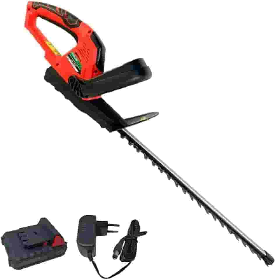 Aparador de Cerca Viva a Bateria 20V com Carregador Bivolt e Bateria 20V 2Ah Garthen PCVB-200
