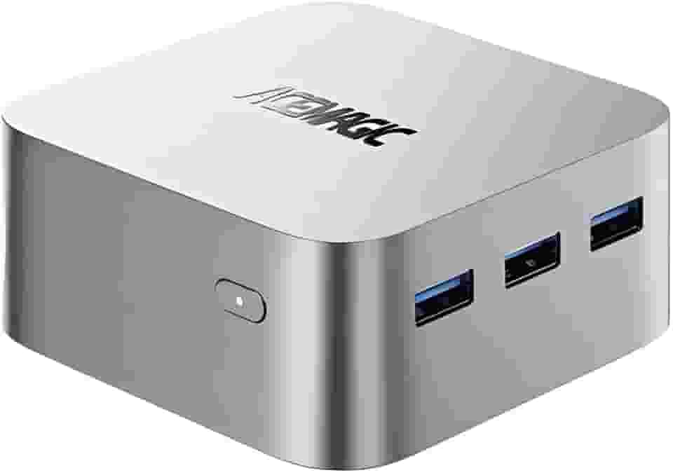 Mini PC T8Plus Processador Intel N95 de 12ª geração, 8GB, 256GB SSD, Windows 11 Pro, Dual HDMI 4K, Wi-Fi 5, Bluetooth 4.2, Ethernet Gigabit, Design Compacto