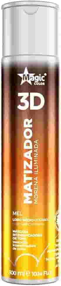 Magic Color Gloss Matizador 3D Morena Iluminada Mel – Efeito Loiro Claro Dourado