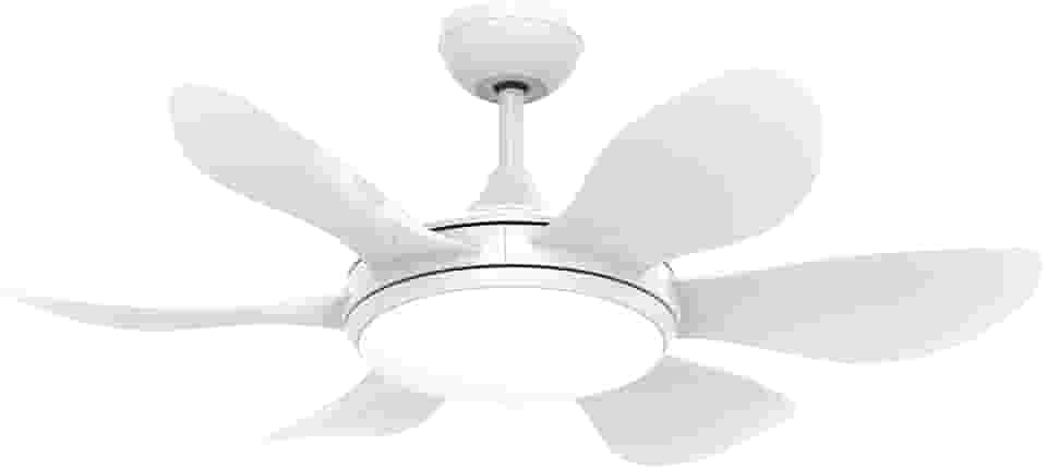 Ventilador de Teto Arno Ultimate 6 Bivolt Preto VX26, 58W, LED 1500–1600lm 3 Temperaturas, Controle Remoto, 6 Velocidades, 3 Modos e Timer