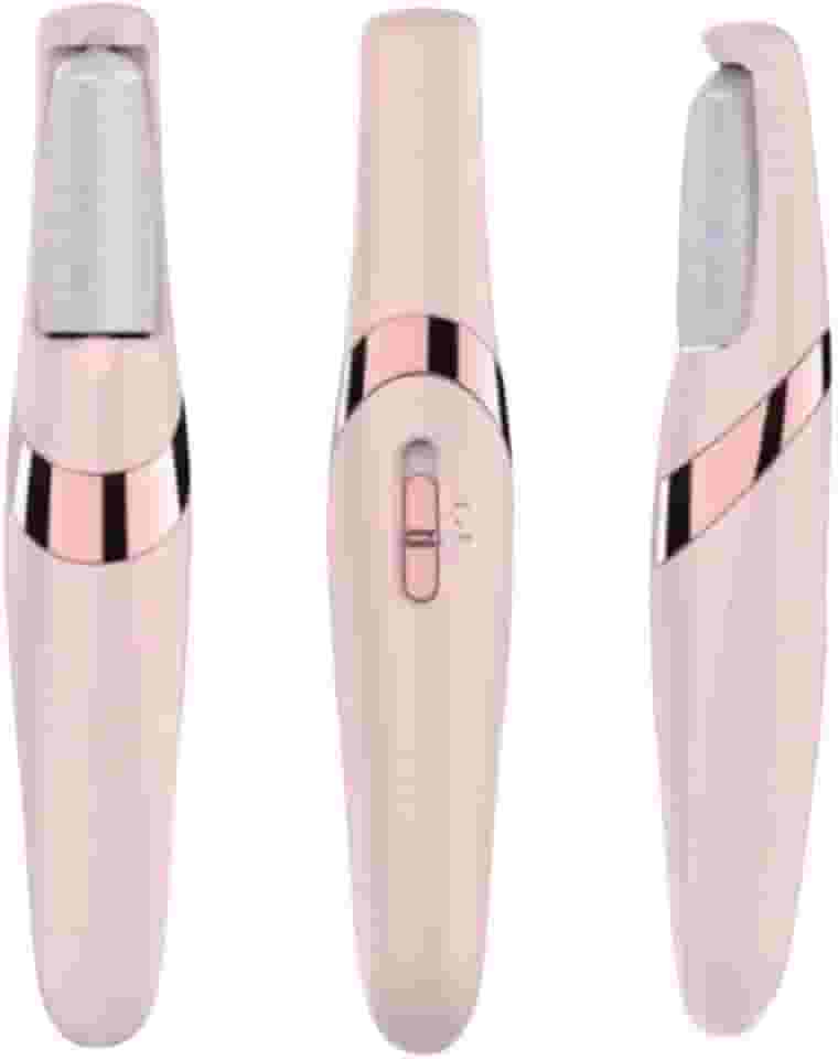 Lixa de Pe Eletrica com Bateria Recarregavel e Controle de Velocidades Removedor de Calos para Pés Recarregável Com Lixa Extra Portatil Spa dos Pes Raspador de Pes (Rosa)