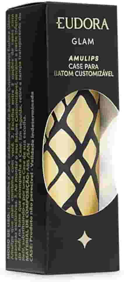 EUDORA GLAM CASE BATOM AMULIPS PRETO CHIQUE PLASTICO