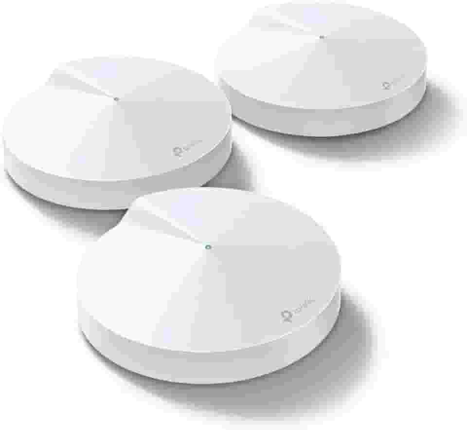 Kit Roteador TP-Link Wi-Fi Mesh AC1300 Gigabit 5GHz Deco M5, 3-pack