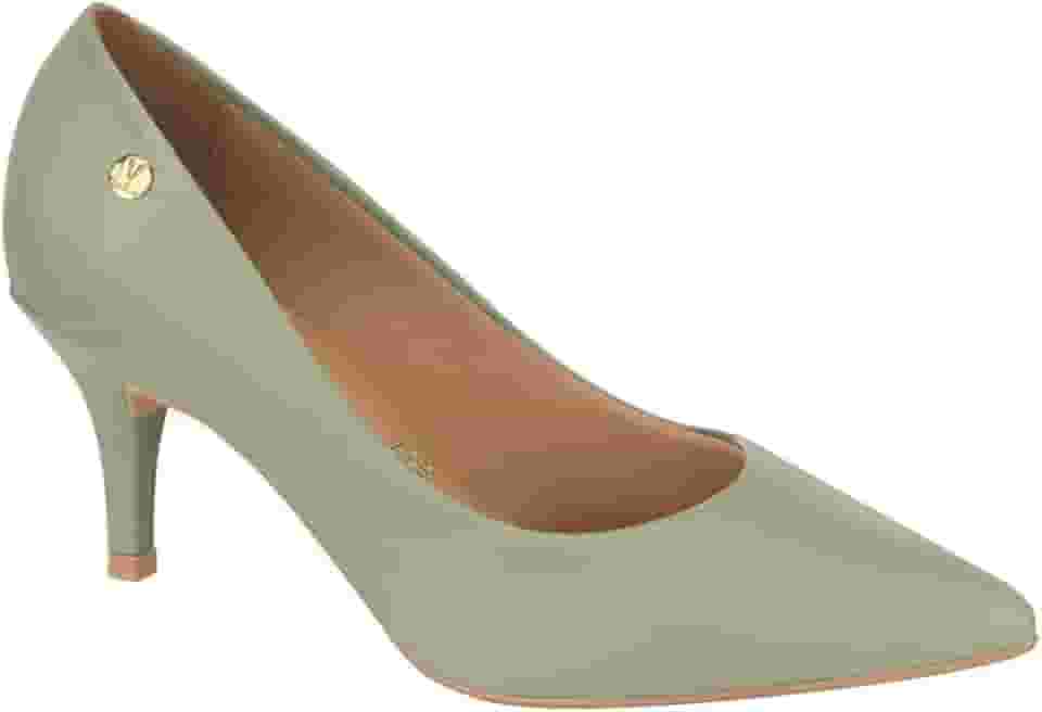 Sapato Scarpin Feminino Vizzano – Salto Baixo Social, Confortável e Elegante