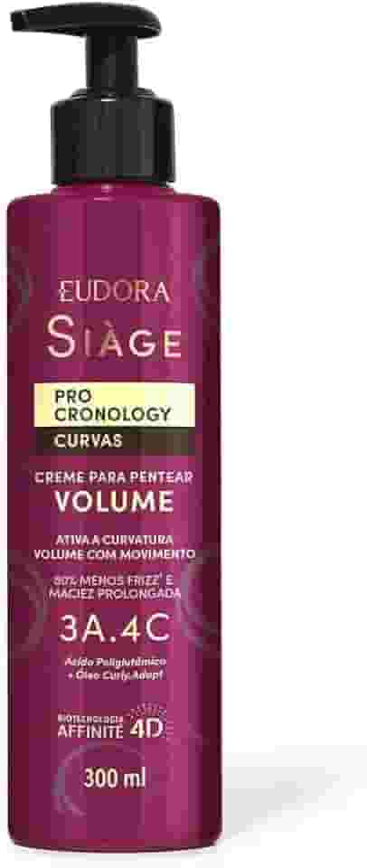 Eudora Siàge Pro Cronology Creme para Pentear Volume Curvas 300ml