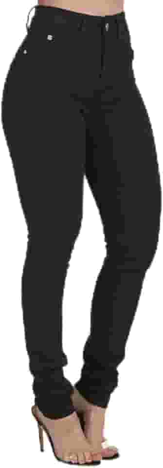 Calça Jeans Feminina HNO Jeans Skinny Preta