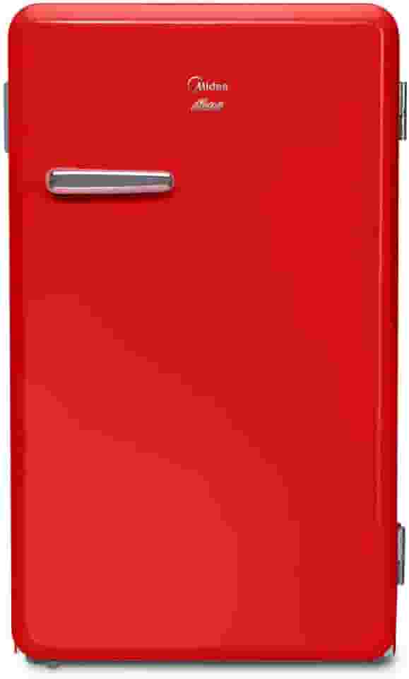 Frigobar Retrô, 95L, Vermelho Rubi, 110V, Midea, MRV10V1
