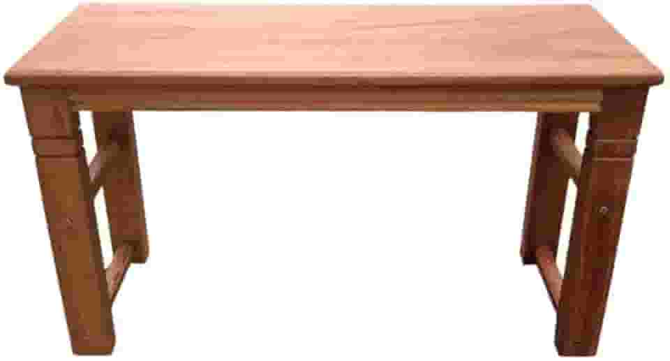 Banco de madeira duas pessoas para hall de entrada jardim refeitório 70x25x42 banco de madeira Para Jardim, Hall de Entrada, Varanda e Refeitório, Design Rústico e Natural