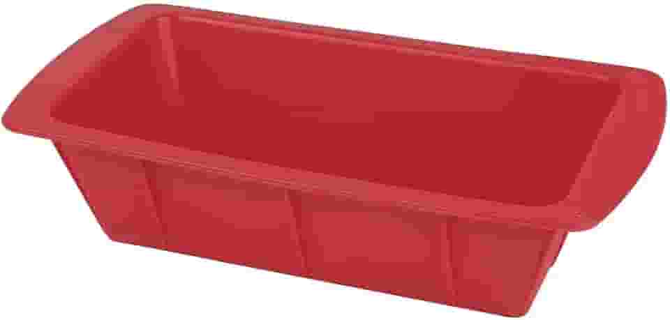 Mor - Forma Retangular Silicone Vermelha