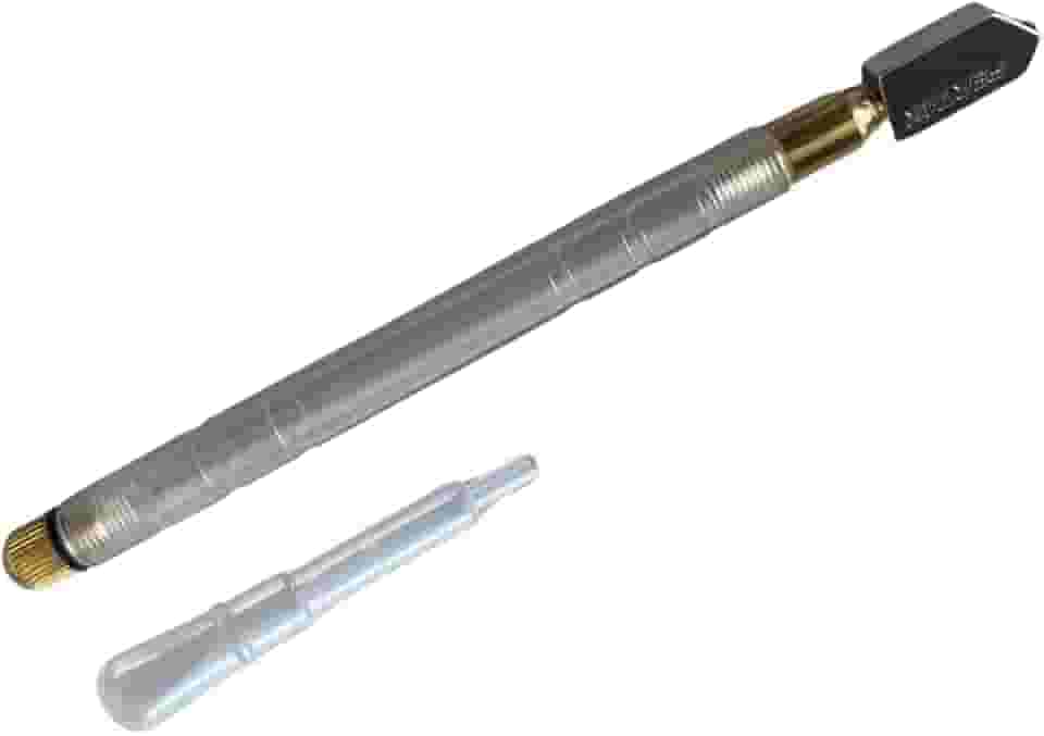 Cortador De Vidro Caneta Profissional Com Bisnaga Dosadora