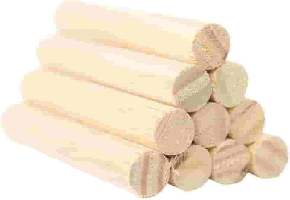 Palitinhos de Madeira para Roedores Chinchilas Coelhos Porquinho da India Hamster Twister Gerbil