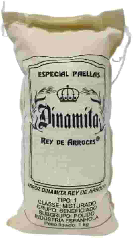 Arroz Bomba Espanhol para Paella Rey de Arroces 1kg