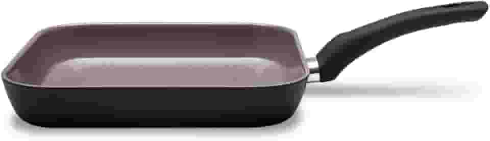 Grill Optima com fundo de Indução, Ceramic Life, 26 X 26 X 4,5, 2,4L, Brinox, Preto