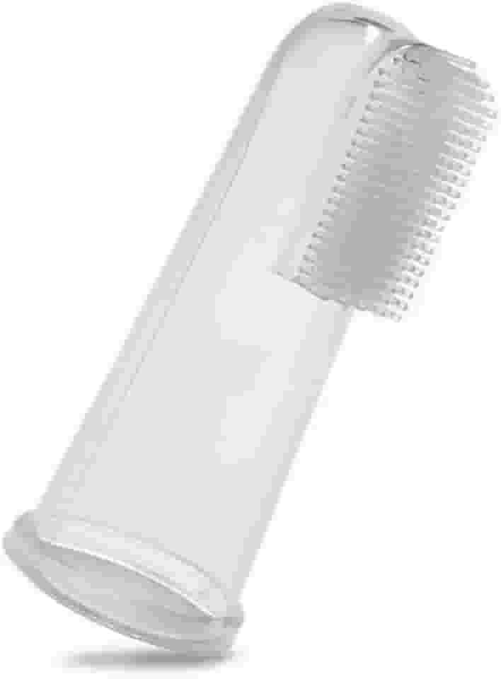 Adoleta Bebê Massageador Escova Dental de Silicone Transparente